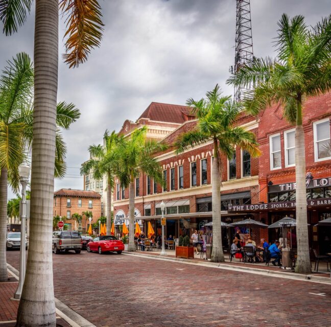 Downtown Fort Myers Florida