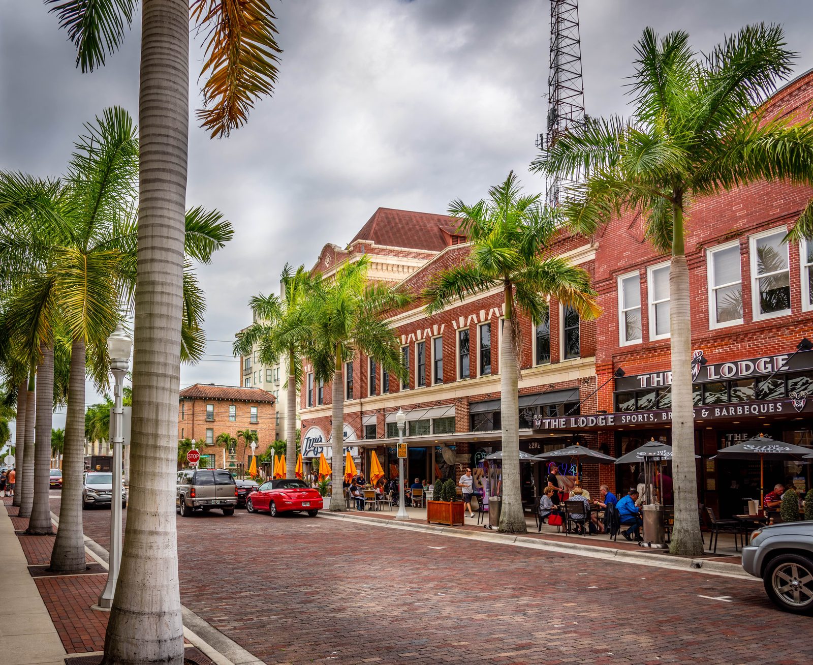 Downtown Fort Myers Florida