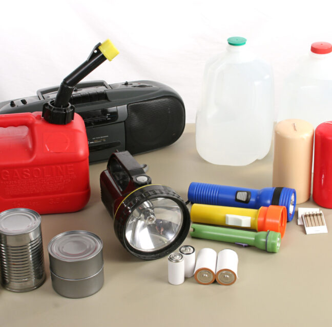 Hurricane supplies
