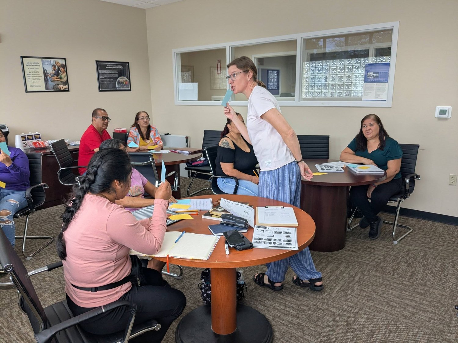 English as a Second Language class at Goodwill's Tice Community Resource Center