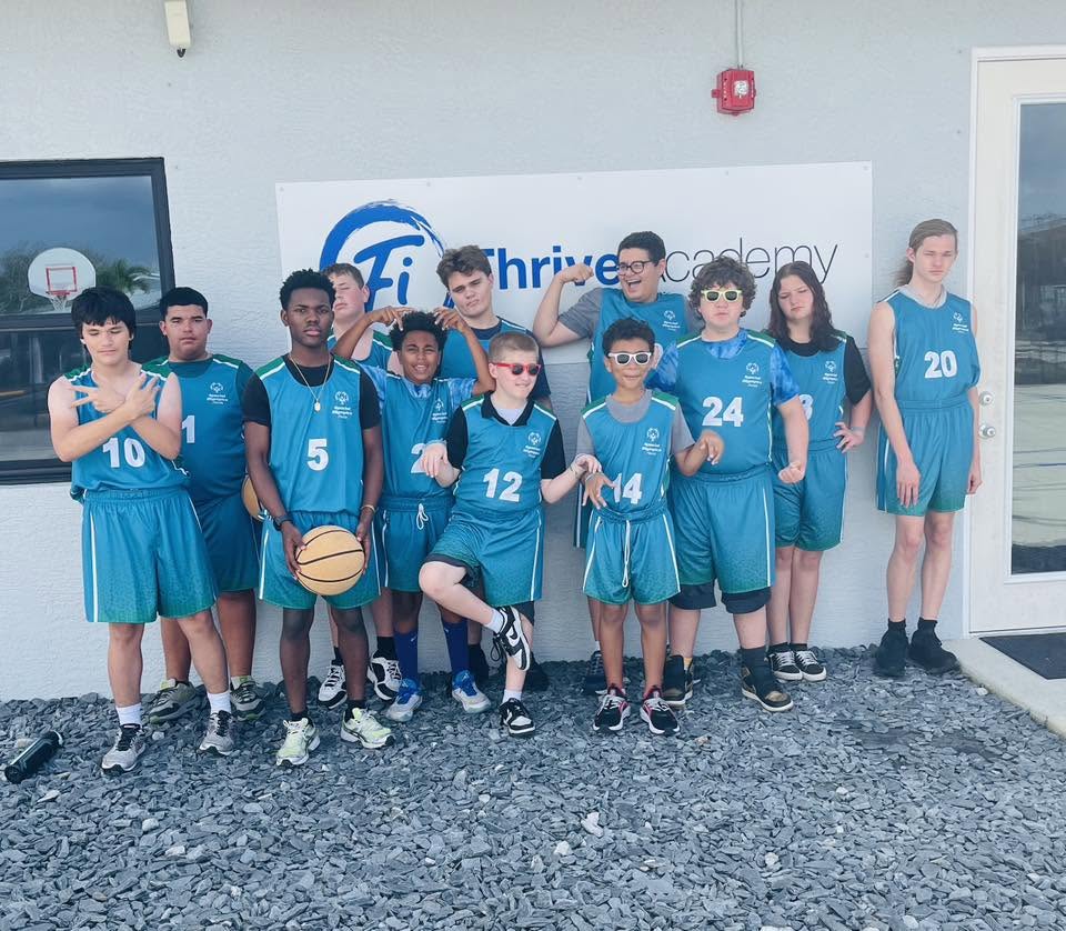 Thrive Academy students at the Cape Coral campus